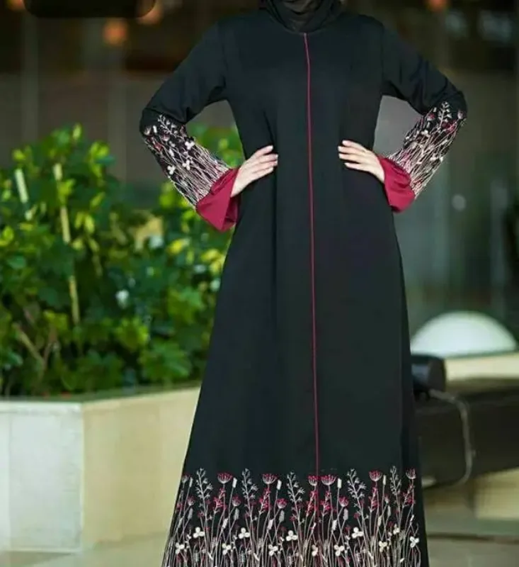Picture of Radhe Designer Multicolor Georgette Kaftan Dress for Women - F11230