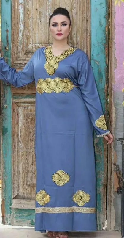 Picture of Radhe Designer Black Georgette Kaftan Dress for Women - F11200