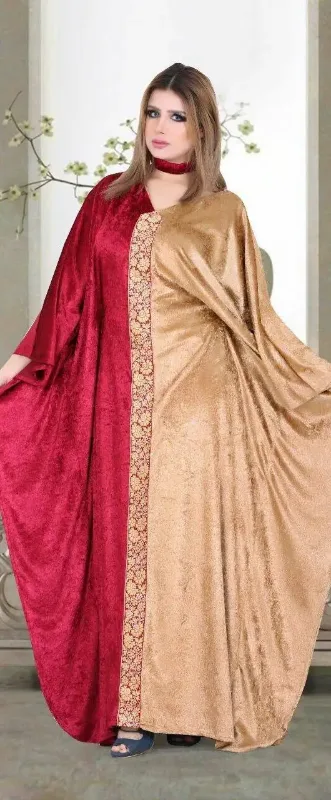 Picture of Radhe Designer Black Georgette Kaftan Dress for Women - F11449