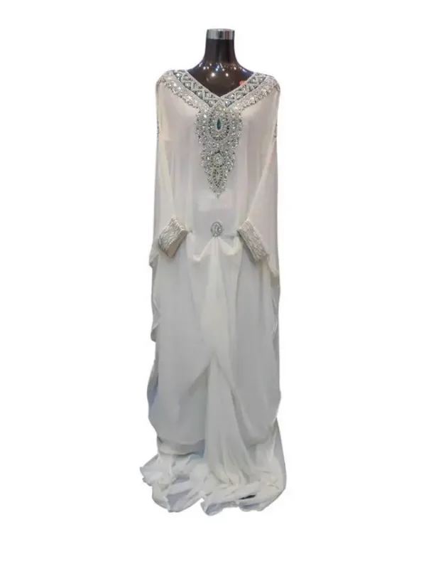 Picture of Radhe Designer Multicolor Georgette Kaftan Dress for Women - F7138