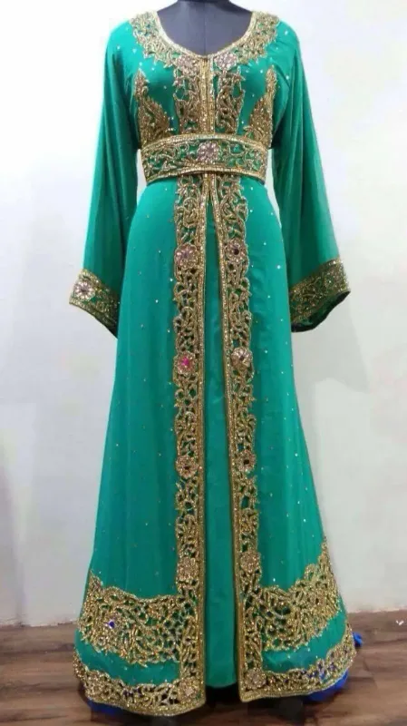 Picture of Radhe Designer Purple Georgette Kaftan Dress for Women - F11049