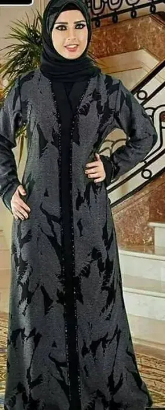 Picture of Radhe Designer Black Georgette Kaftan Dress for Women - F11364