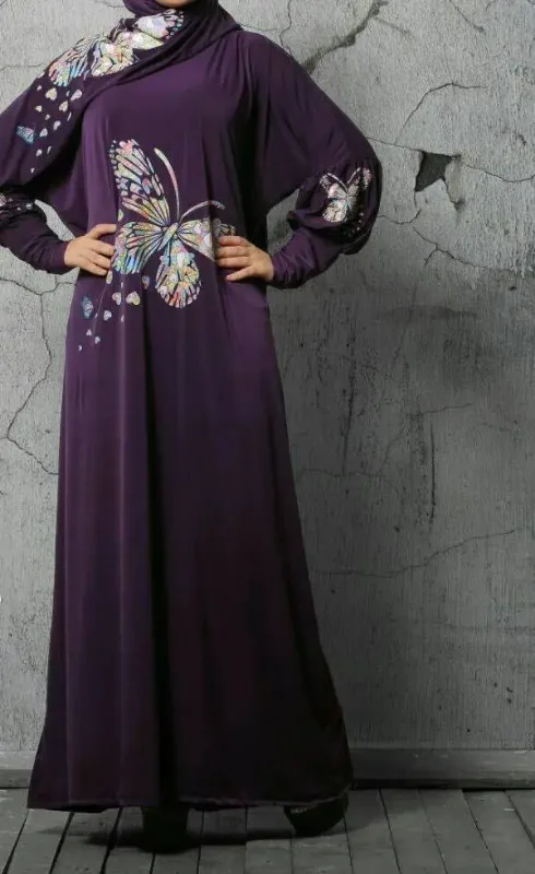 Picture of Radhe Designer Multicolor Georgette Kaftan Dress for Women - F11358