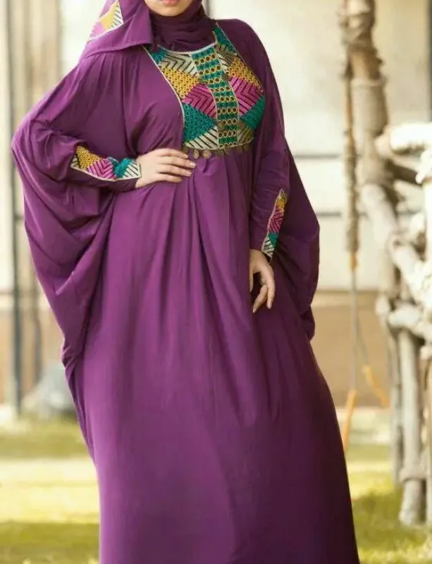 Picture of Radhe Designer Multicolor Georgette Kaftan Dress for Women - F11360