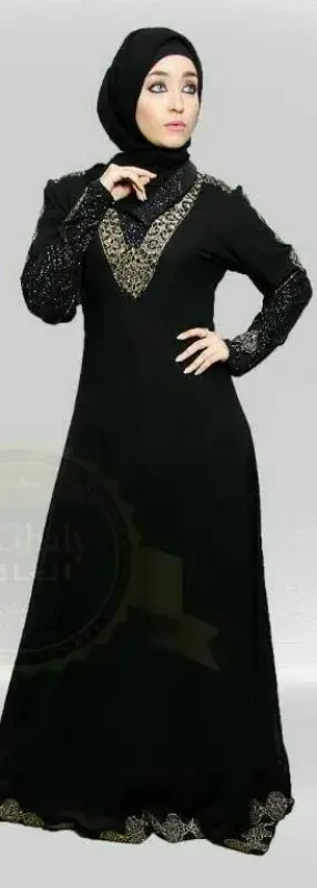 Picture of Radhe Designer Blue Georgette Kaftan Dress for Women - F11380