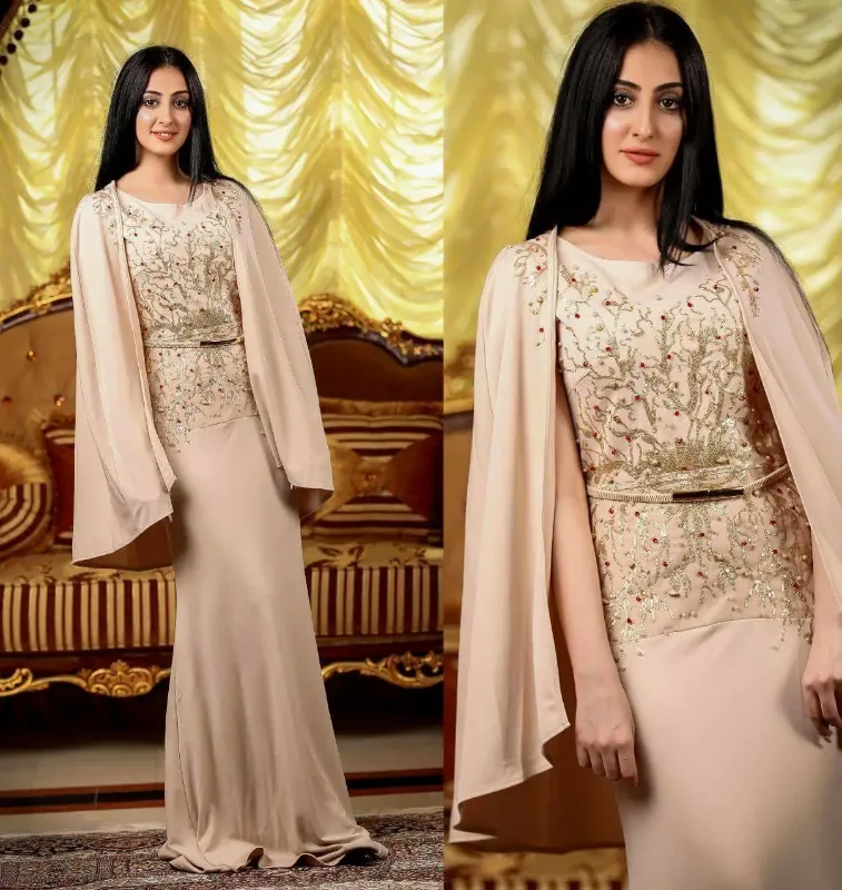 Picture of Radhe Designer Yellow Georgette Kaftan Dress for Women - F11093