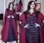 Picture of Black Georgette Kaftan Dress for Women - Look 13514