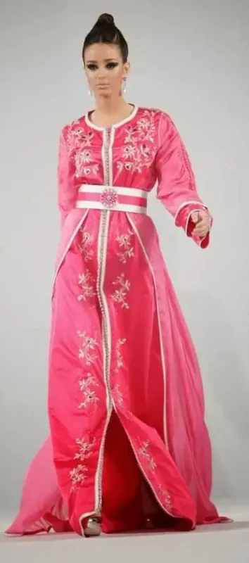 Picture of Radhe Designer Multicolor Georgette Kaftan Dress for Women - F786