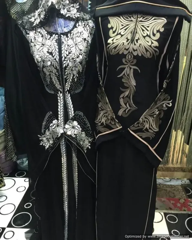 Picture of Radhe Designer White Georgette Kaftan Dress for Women - F1205