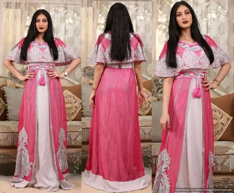Picture of Radhe Designer Black Georgette Kaftan Dress for Women - F818