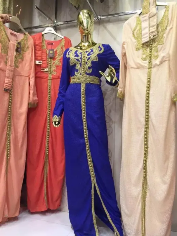Picture of Radhe Designer Blue Georgette Kaftan Dress for Women - F559