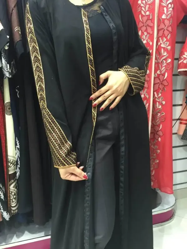 Picture of Radhe Designer Multicolor Georgette Kaftan Dress for Women - F1325