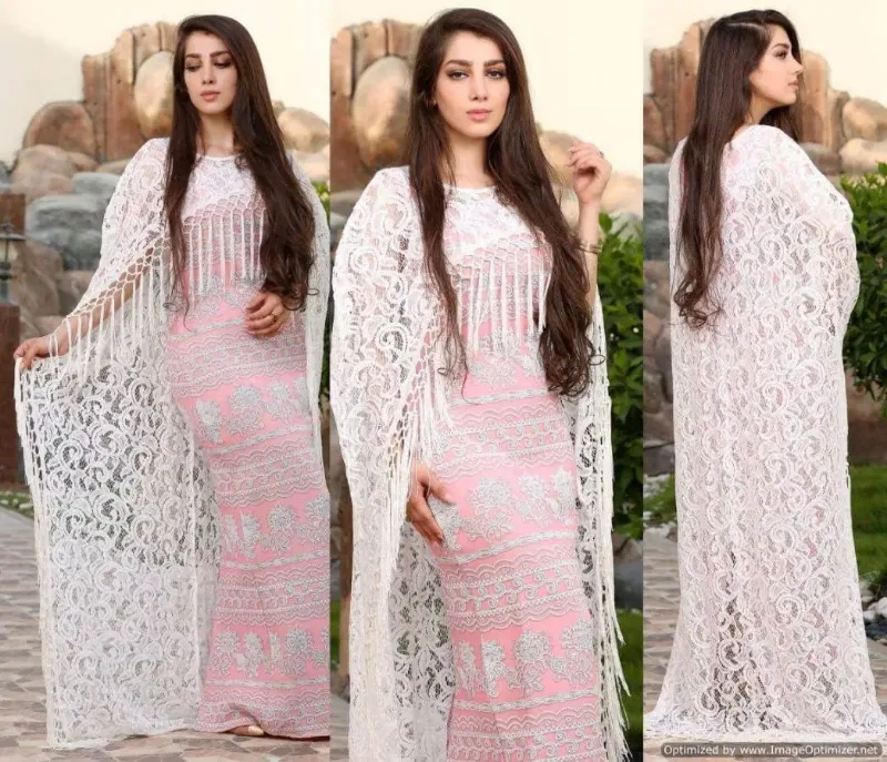 Picture of Radhe Designer Multicolor Georgette Kaftan Dress for Women - F820