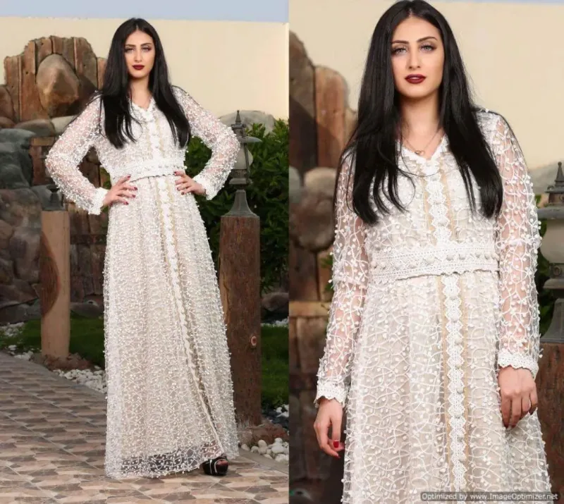 Picture of Radhe Designer Black Georgette Kaftan Dress for Women - F843