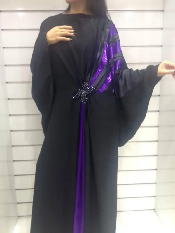 Picture of Radhe Designer Multicolor Georgette Kaftan Dress for Women - F1329