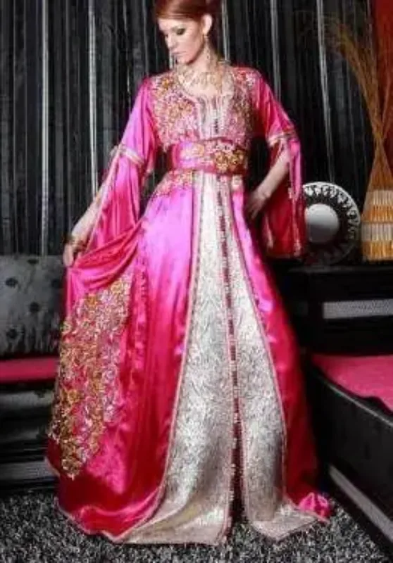 Picture of Radhe Designer Black Georgette Kaftan Dress for Women - F571