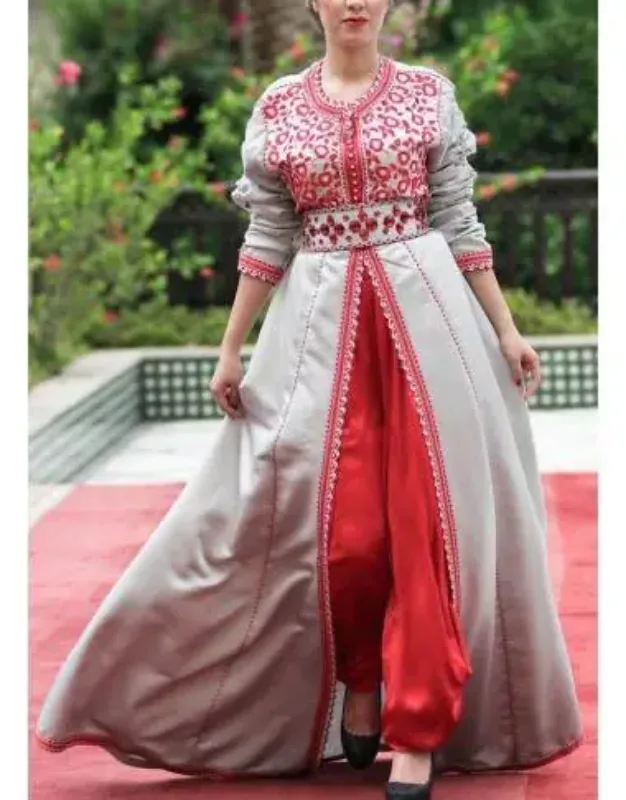 Picture of Radhe Designer Black Georgette Kaftan Dress for Women - F777