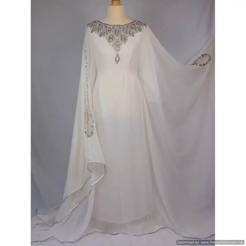 Picture of Radhe Designer Multicolor Georgette Kaftan Dress for Women - F99
