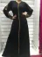 Picture of Purple Georgette Kaftan Dress for Women - Look 13621