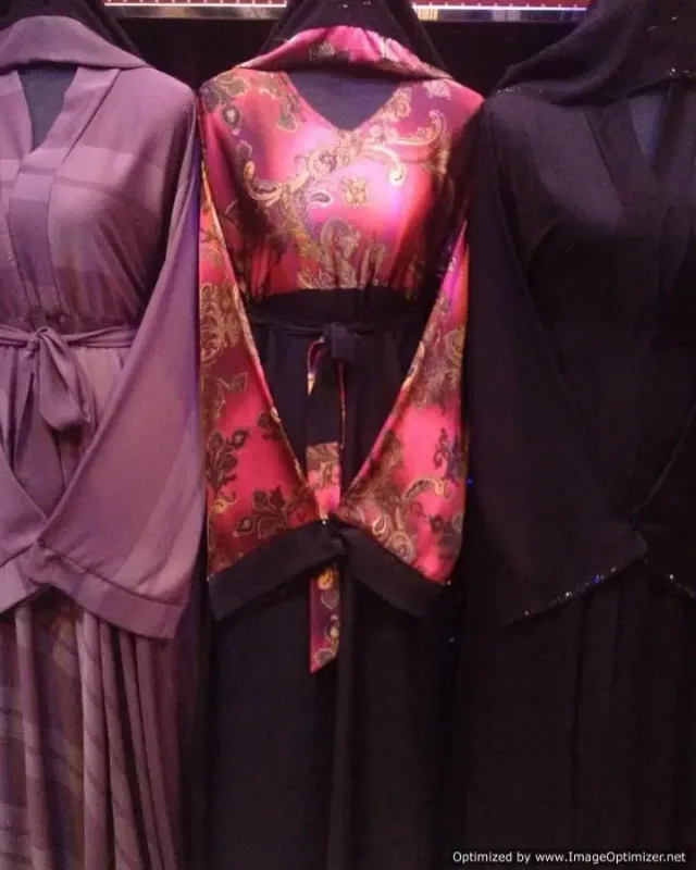 Picture of Radhe Designer Purple Georgette Kaftan Dress for Women - F1221