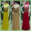 Picture of Yellow Georgette Kaftan Dress for Women - Look 13649