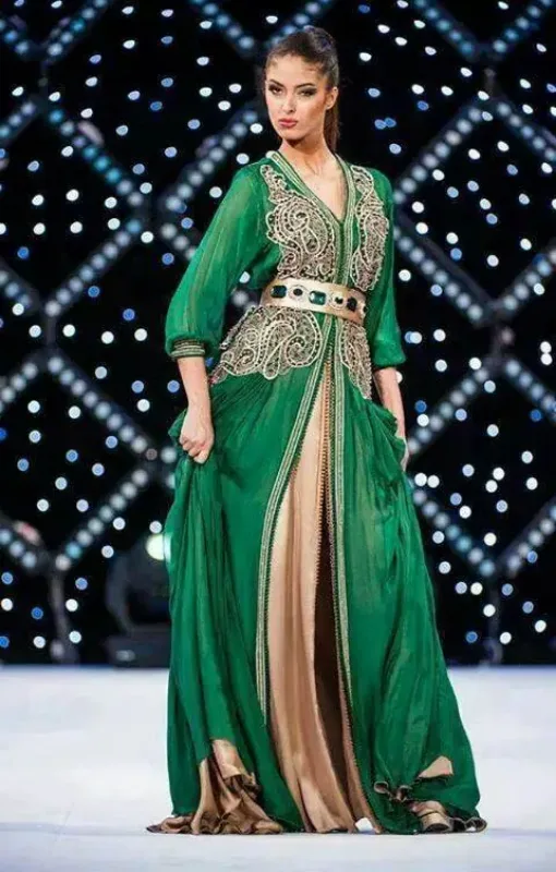 Picture of Radhe Designer Blue Georgette Kaftan Dress for Women - F634