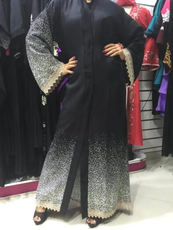 Picture of Radhe Designer Blue Georgette Kaftan Dress for Women - F1331