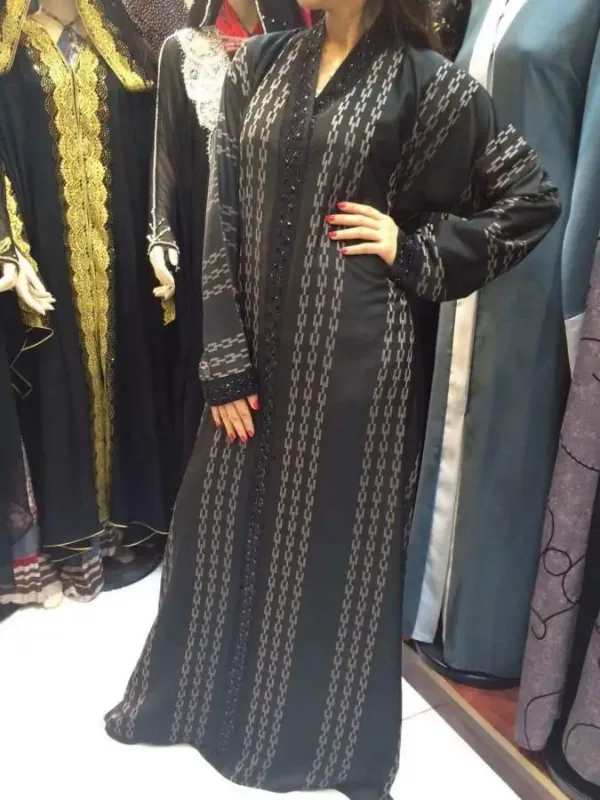 Picture of Radhe Designer Multicolor Georgette Kaftan Dress for Women - F1245