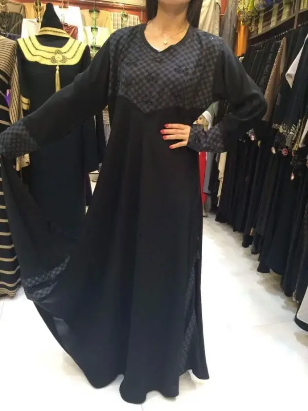 Picture of Radhe Designer Multicolor Georgette Kaftan Dress for Women - F1242