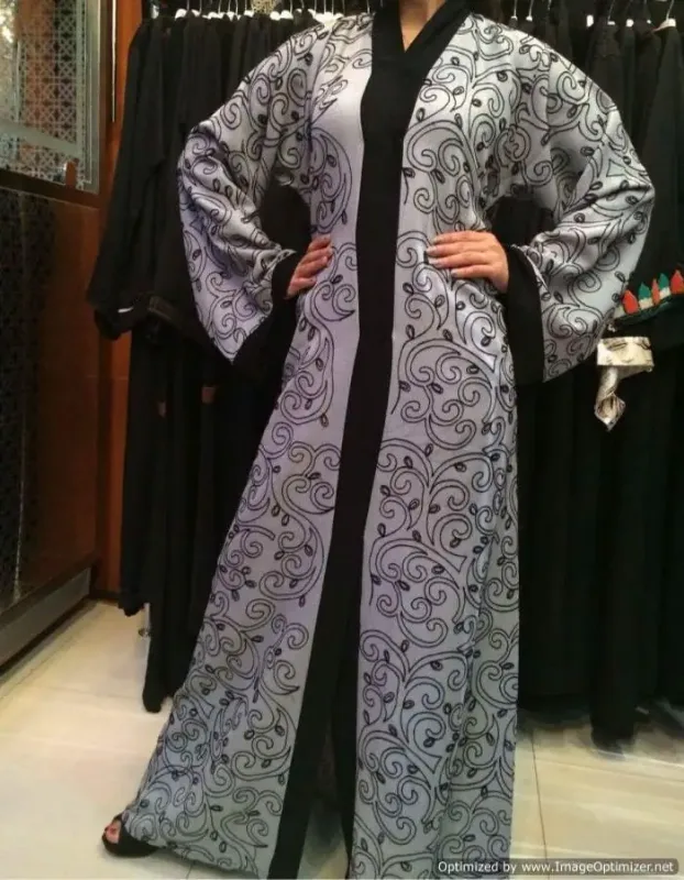 Picture of Radhe Designer Multicolor Georgette Kaftan Dress for Women - F1160