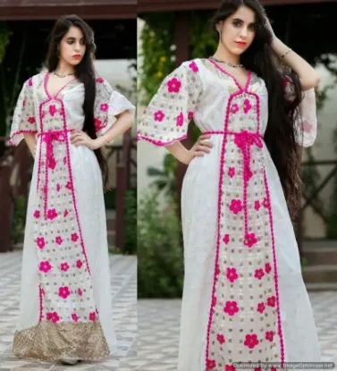 Picture of dubai farasha moroccan eid kaftan dress abaya jilbab is