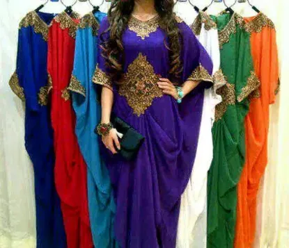 Picture of dubai kaftan abaya jalabiya jilbab arabian maxi,122 ,f4