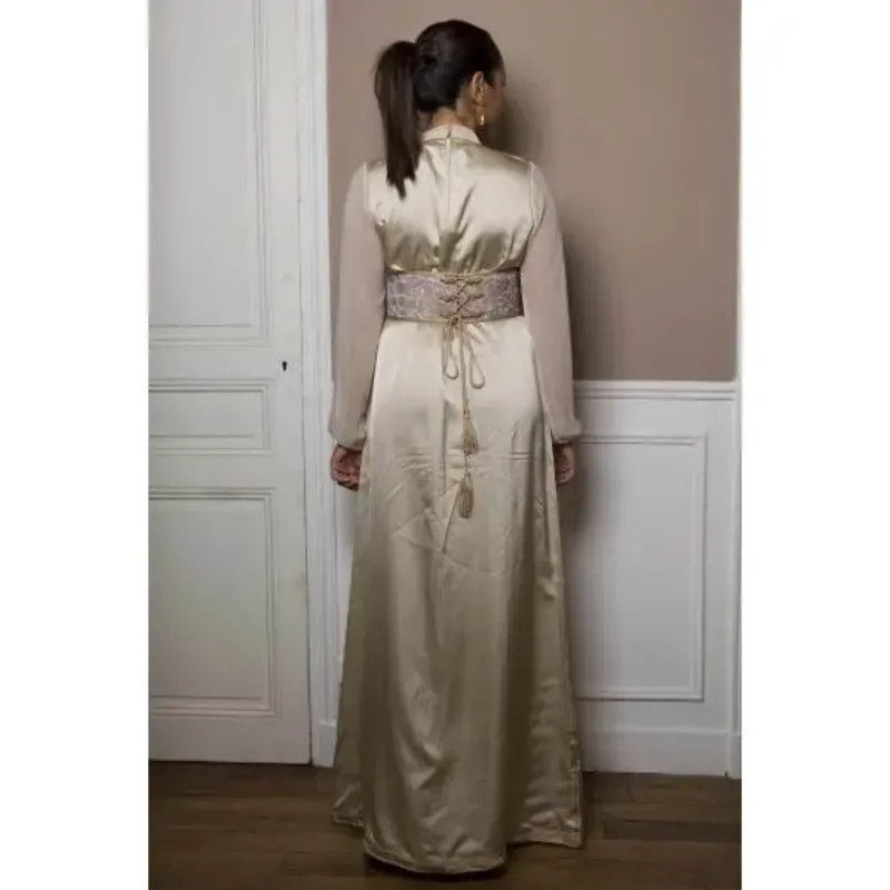 Picture of Radhe Designer Multicolor Georgette Kaftan Dress for Women - F351