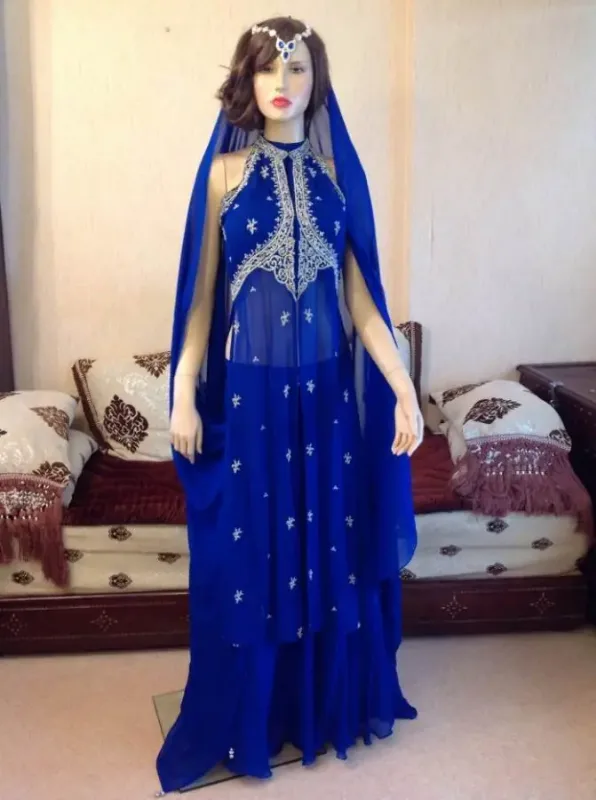 Picture of Radhe Designer Multicolor Georgette Kaftan Dress for Women - F375