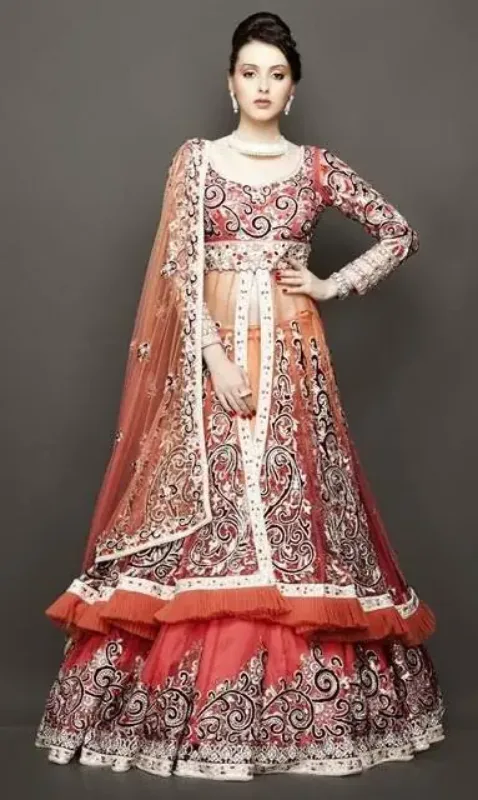 Picture of Radhe Designer Purple Georgette Kaftan Dress for Women - F711