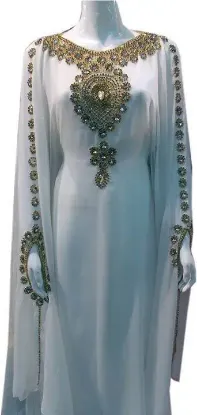 Picture of dubai modern kurti wedding gown arabian design ,abaya,j