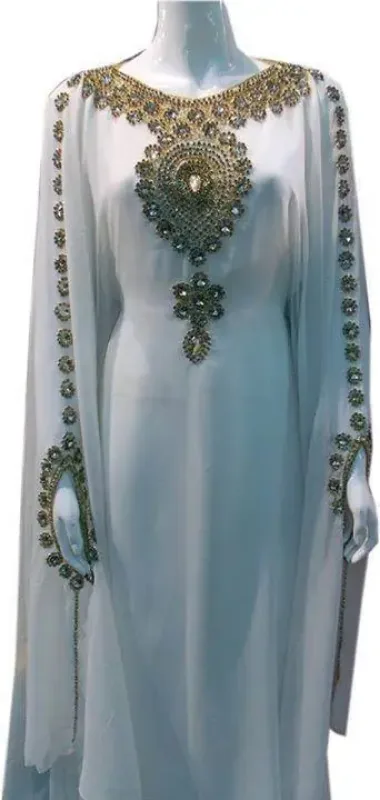 Picture of Radhe Designer Multicolor Georgette Kaftan Dress for Women - F679