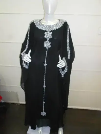 Picture of dubai moroccan fancy georgette bridal wedding g,f578 ,f