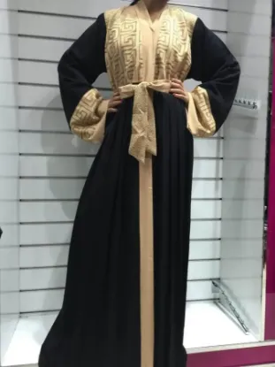 Picture of egant khaleeji bridal kaftan for women house wear dres,