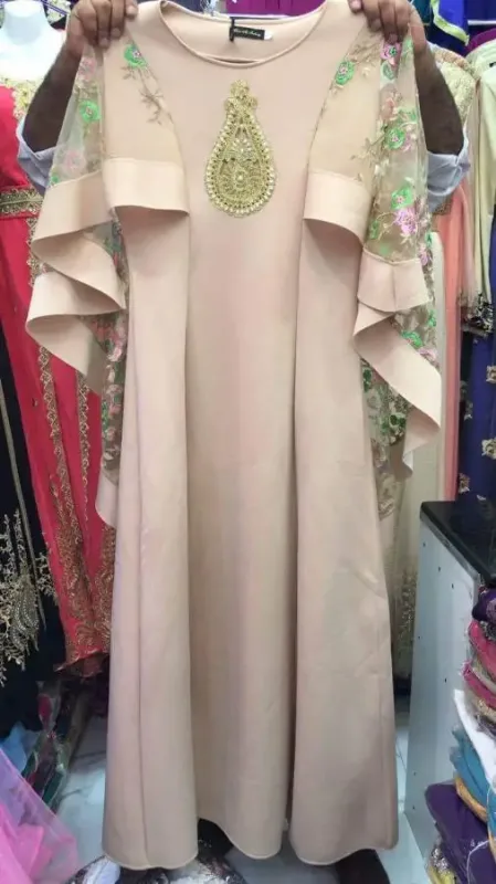 Picture of Radhe Designer Multicolor Georgette Kaftan Dress for Women - F970
