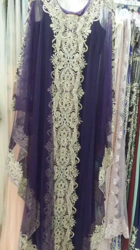 Picture of Radhe Designer Multicolor Georgette Kaftan Dress for Women - F836