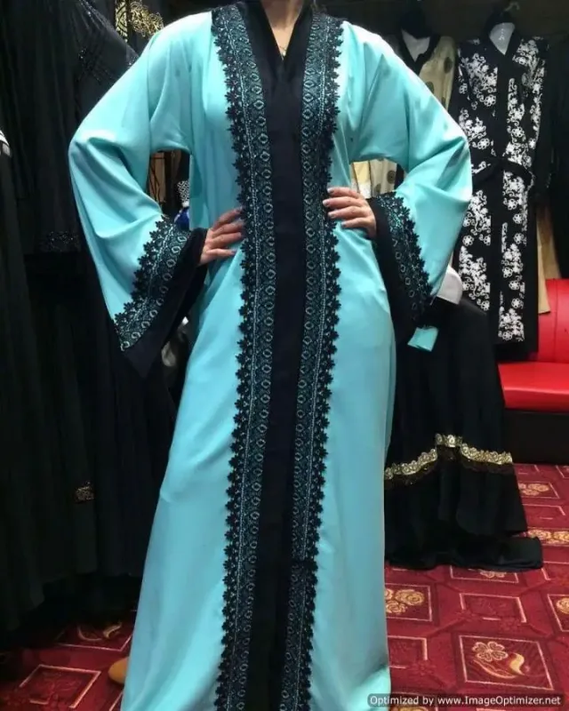 Picture of Radhe Designer Multicolor Georgette Kaftan Dress for Women - F1177