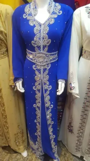 Picture of elegant fancy moroccan for women dress abaya dress,aba,