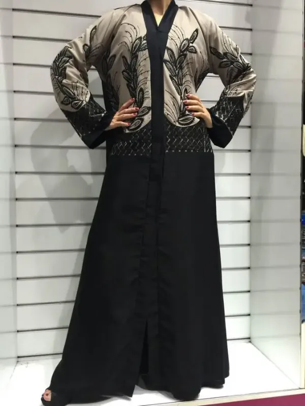 Picture of Radhe Designer White Georgette Kaftan Dress for Women - F1301