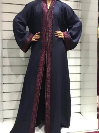 Picture of elegant khaleeji bridal kaftan for women house wear dr,