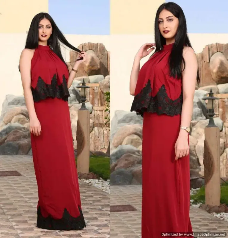 Picture of Radhe Designer Multicolor Georgette Kaftan Dress for Women - F824