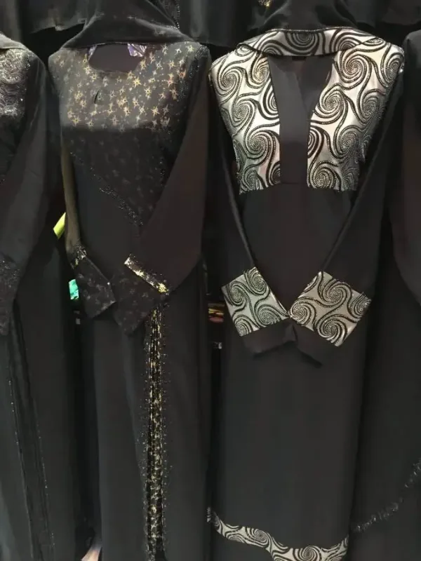 Picture of Radhe Designer Black Georgette Kaftan Dress for Women - F1183