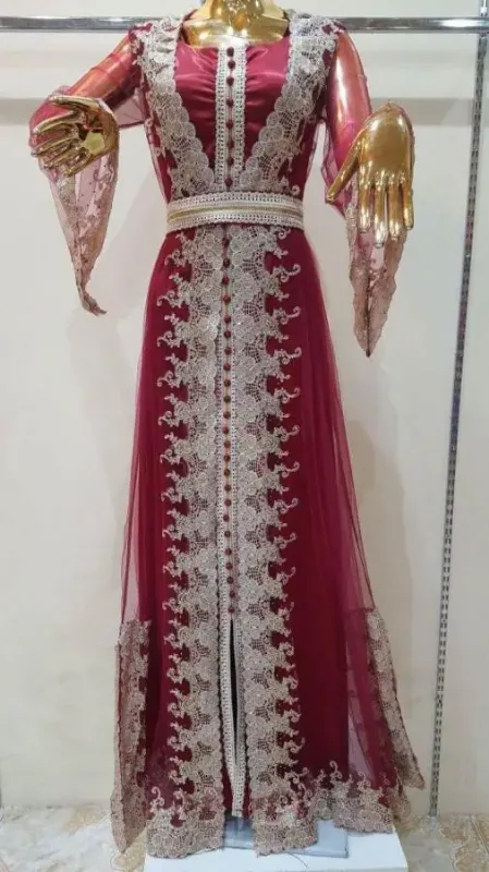 Picture of Radhe Designer Multicolor Georgette Kaftan Dress for Women - F1021