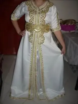 Picture of european wedding gown moroccan kaftan abaya jilbab arab