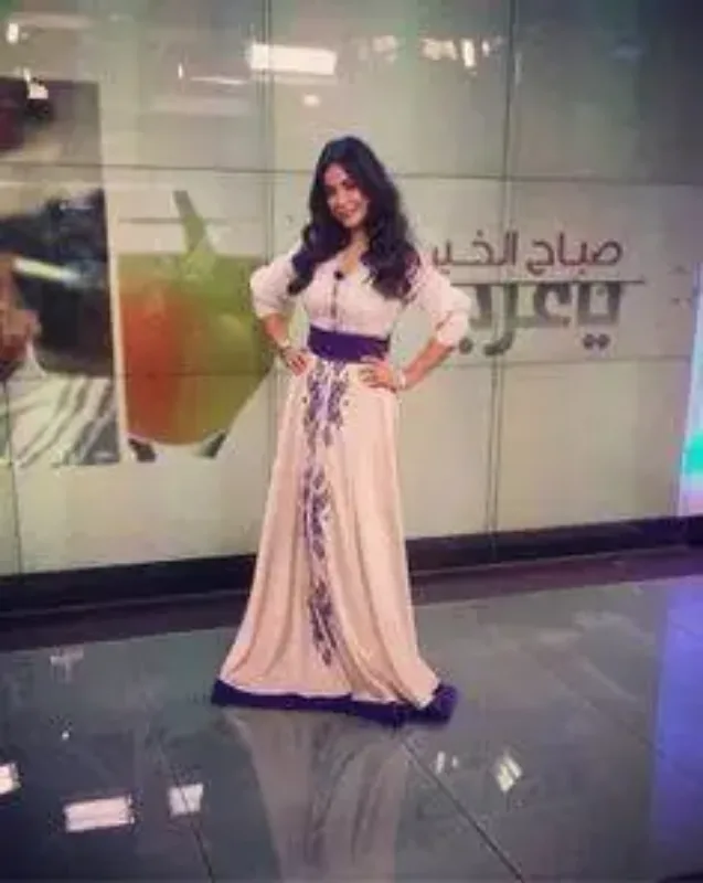 Picture of Radhe Designer Purple Georgette Kaftan Dress for Women - F1000